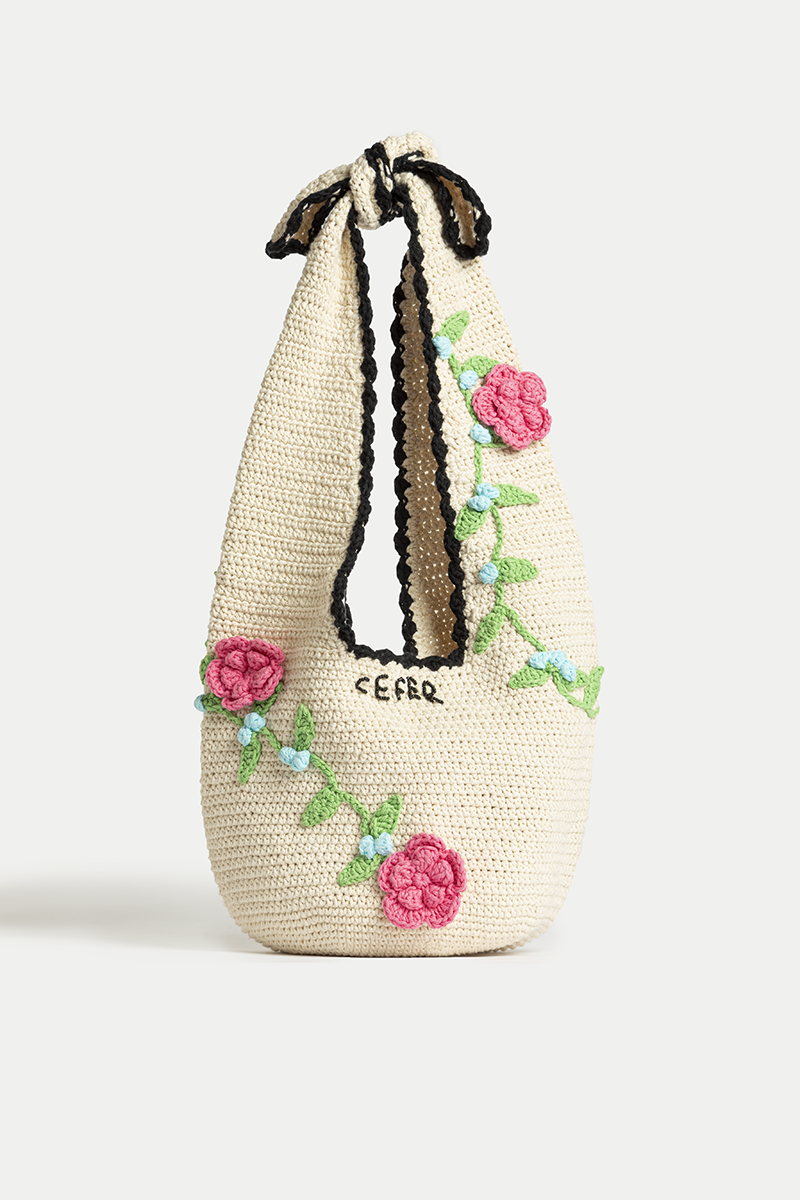 Chantilly bag- ivory