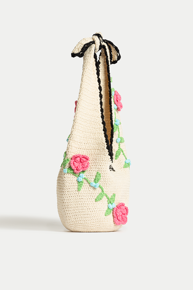 Chantilly bag- ivory