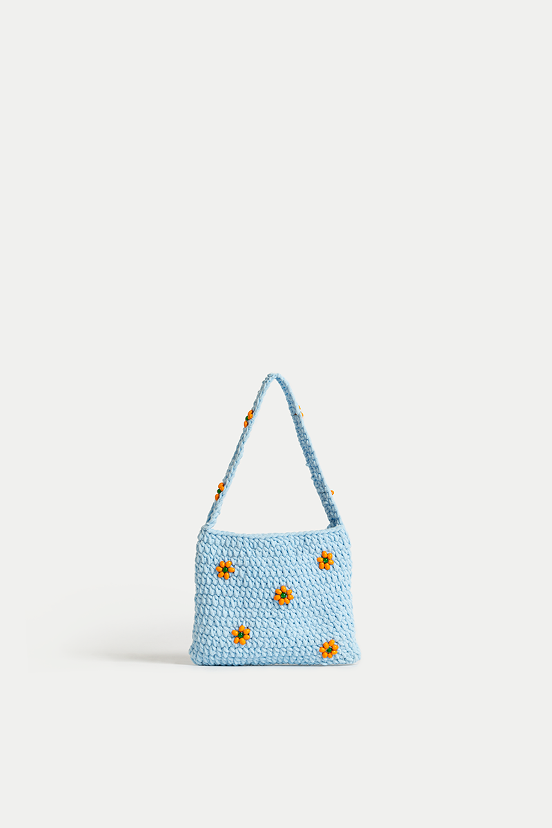 Cristal bag - light blue