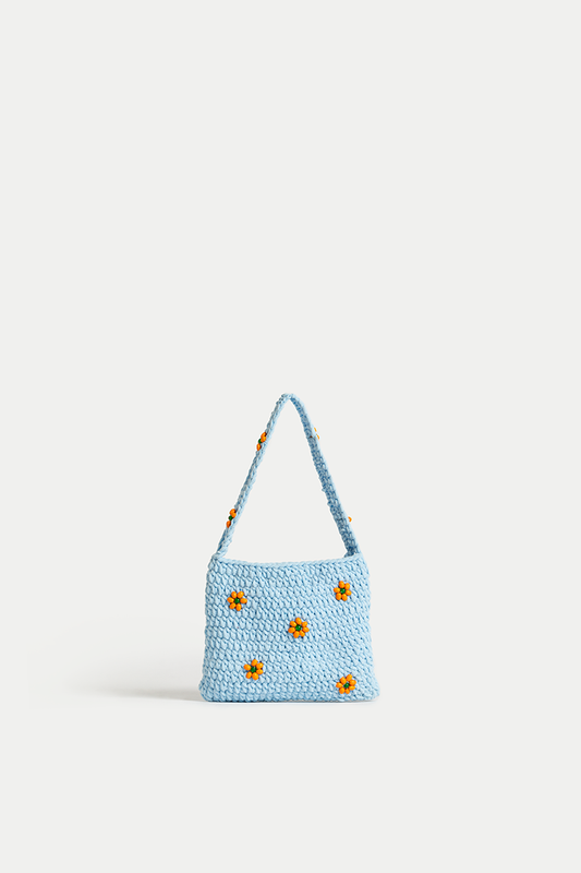 Cristal bag - light blue