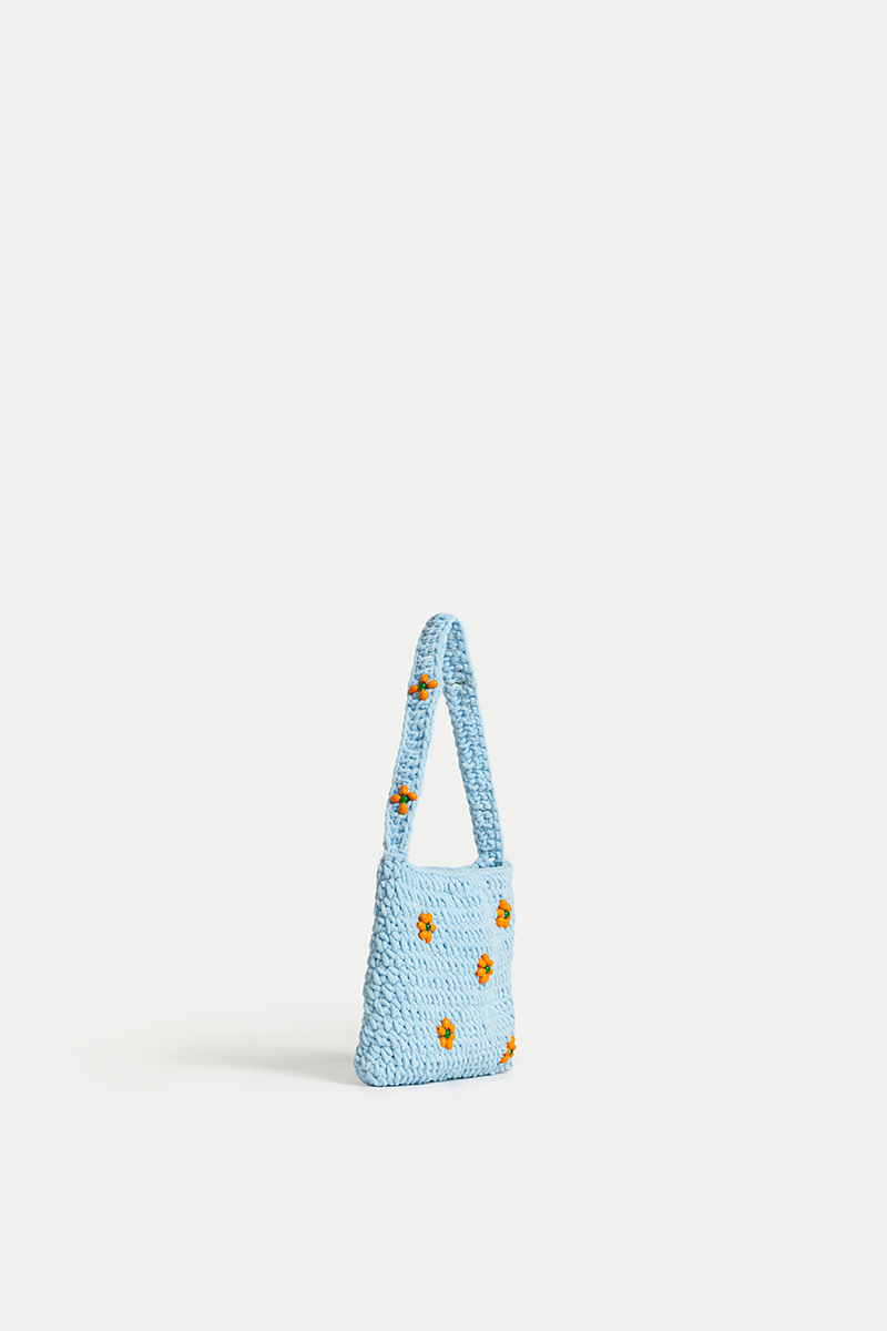 Cristal bag - light blue