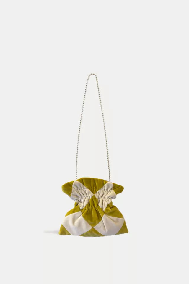 Arlequin bag - rhombus kiwi
